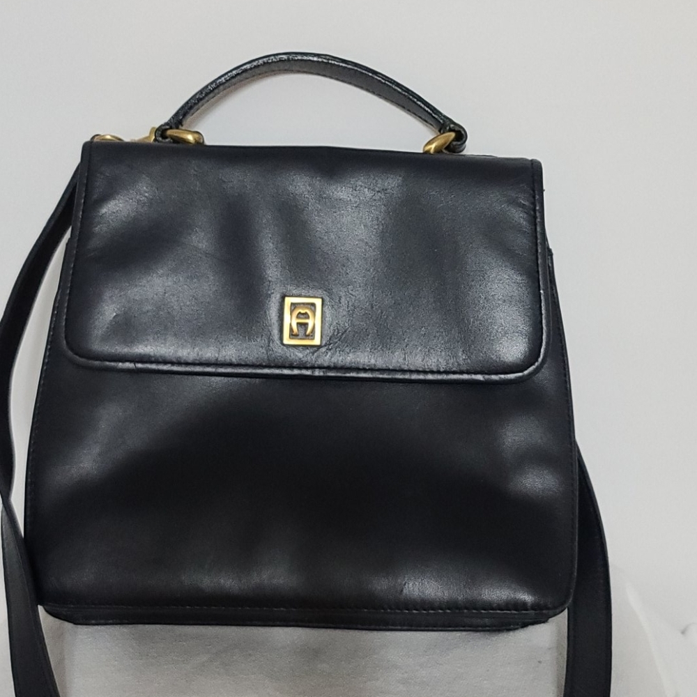 Etienne Aigner leather purse.